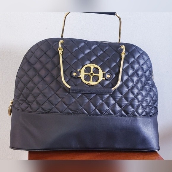 Iman Platinum Collection Quilted Weekender Bag - Picture 1 of 12